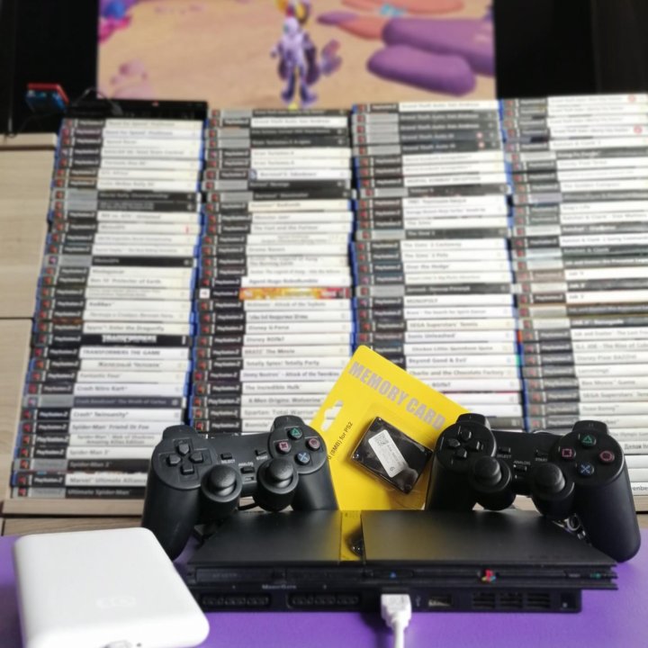 Sony PS2 и 150 игр