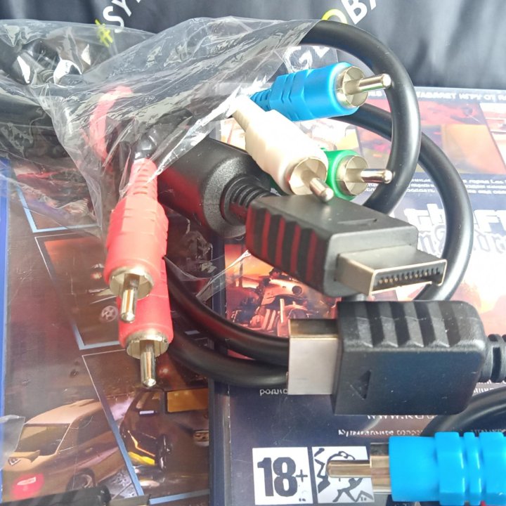 Компонентный кабель Sony PS2