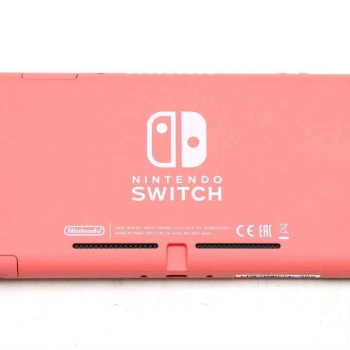 Игровая приставка Nintendo Switch Lite Coral Б/У