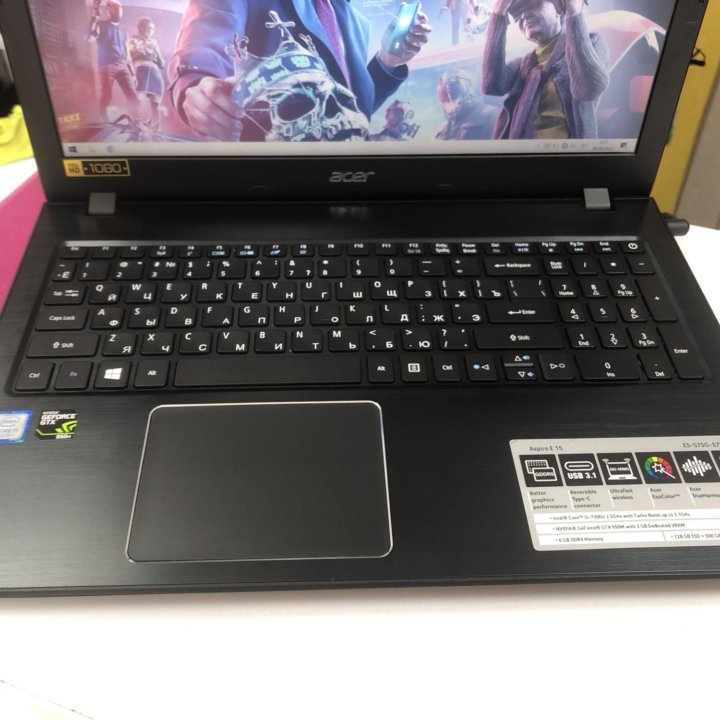 Мощный i5-7200U/6Gb DDR4/128Gb SSD/gtx950m 2Gb