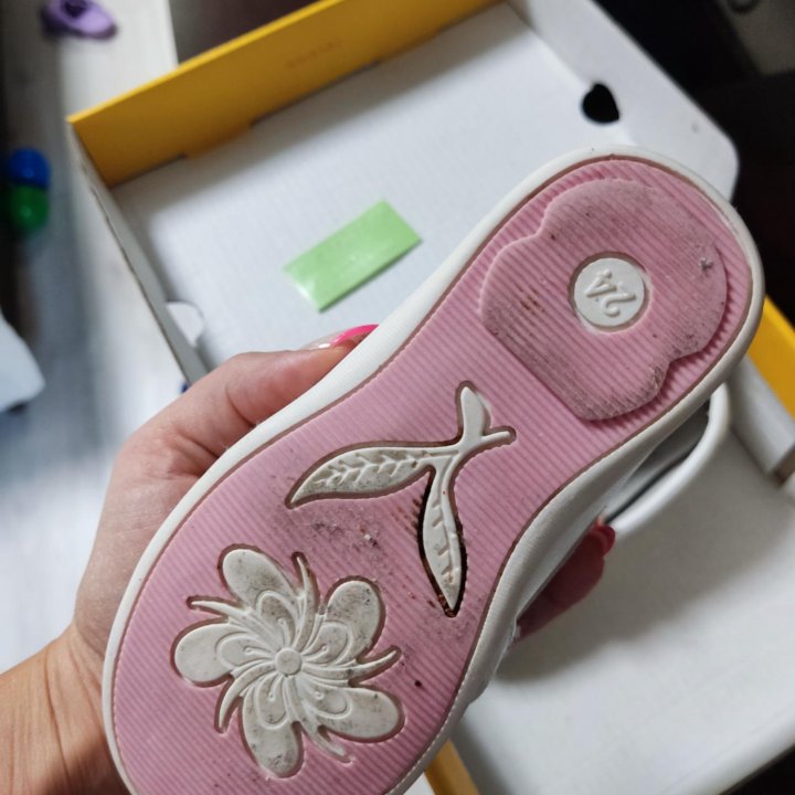 Мокасины для девочки