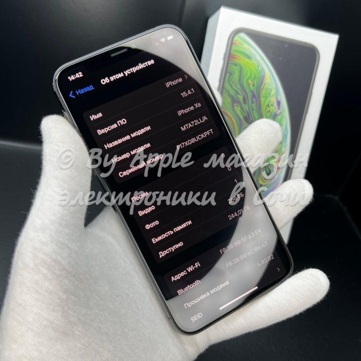 iPhone XS 256GB (ориг, идеал)