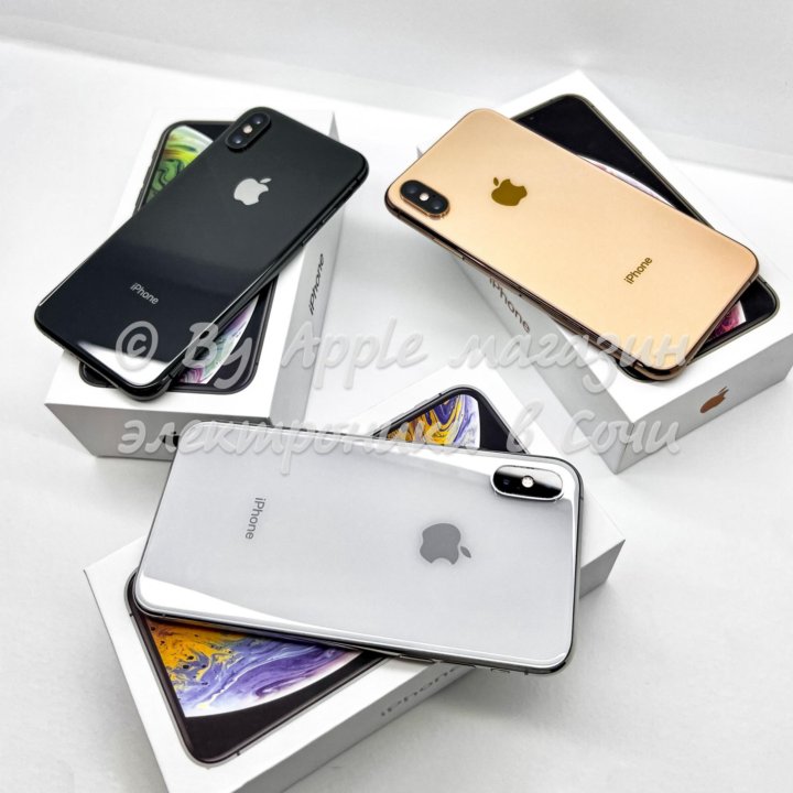 iPhone Xs все цвета