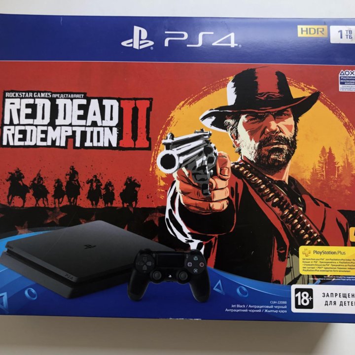 Play station 4 slim + игры