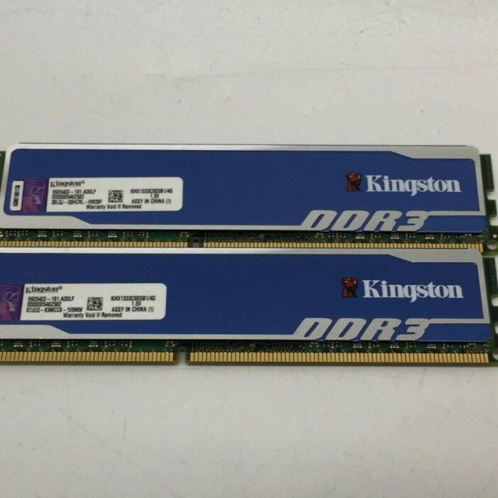 Kingston HyperX Blu 8GB 2x4GB 1333 MHz DDR3 ддр3