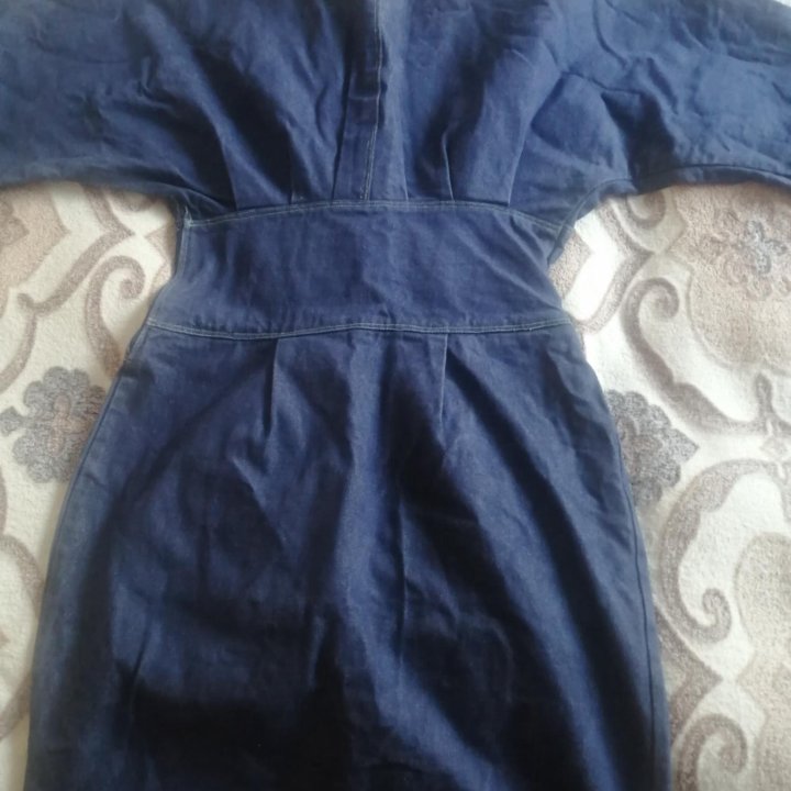 Джинсовое платье