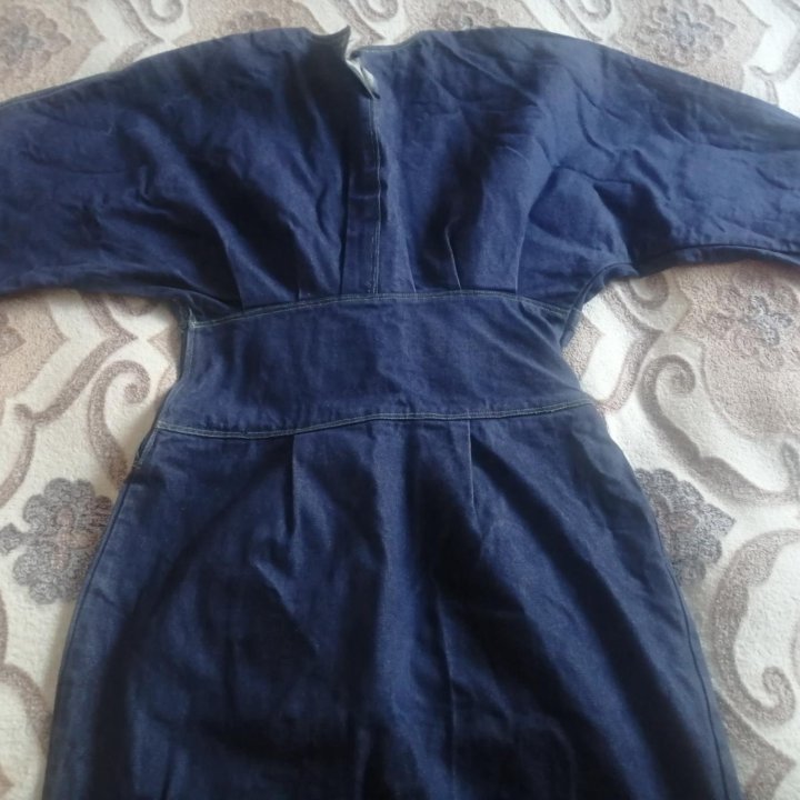 Джинсовое платье