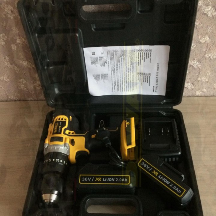 Шуруповерт Dewalt 36V