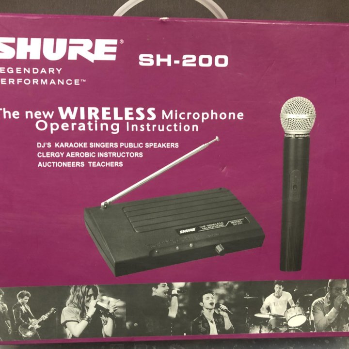 Микрофон shure sh-200