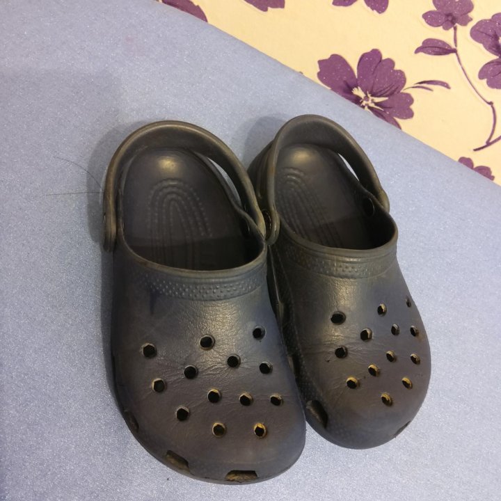 Крокссы крокс crocs 10-11 (27р) шлепанцы