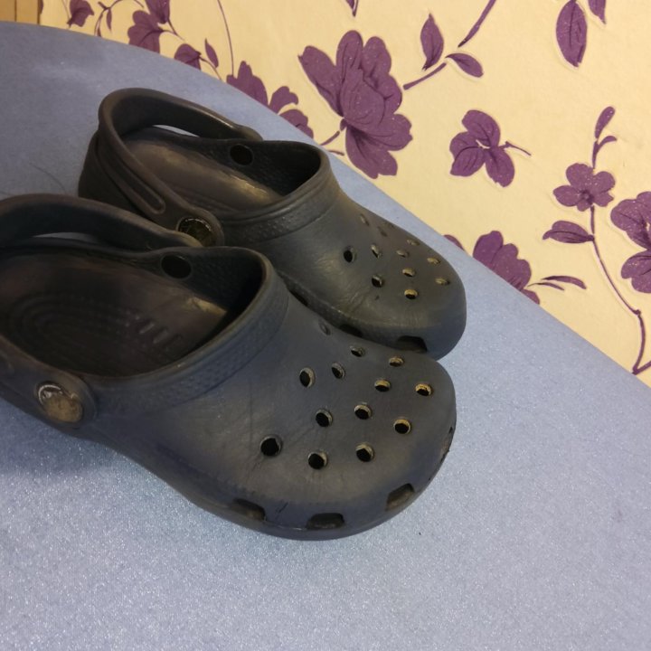 Крокссы крокс crocs 10-11 (27р) шлепанцы