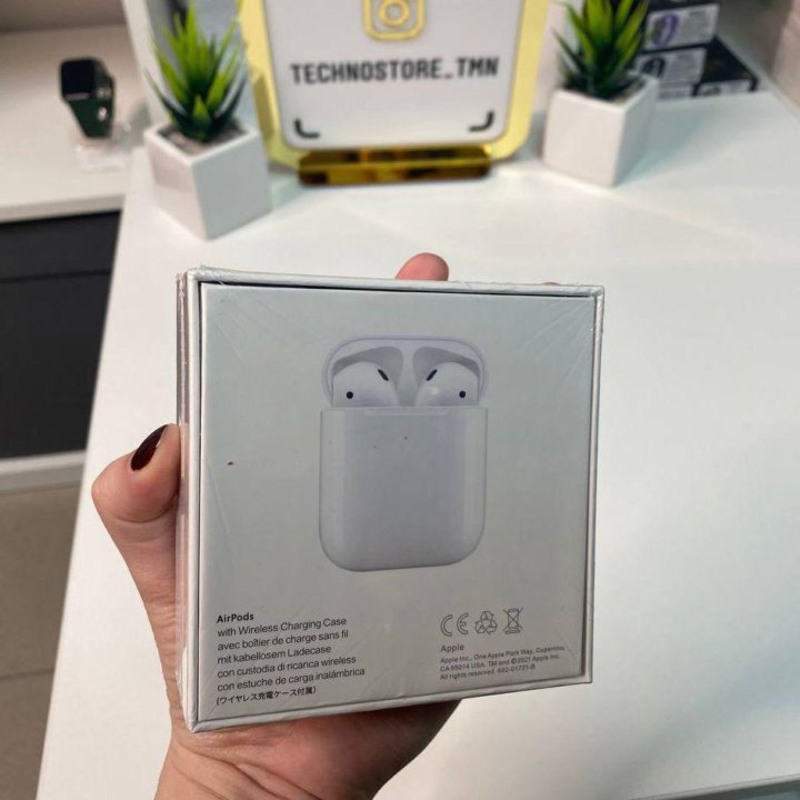 Беспроводные наушники Apple Airpods 2