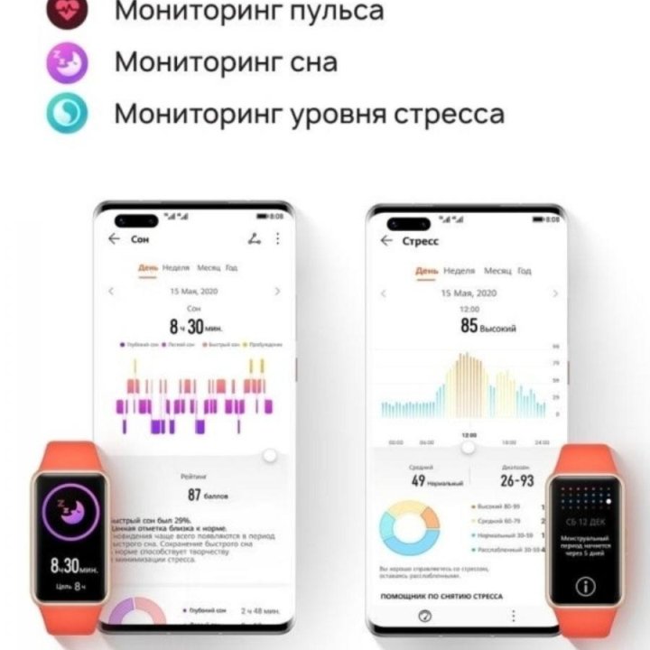 Фитнес браслет Huawei band 6