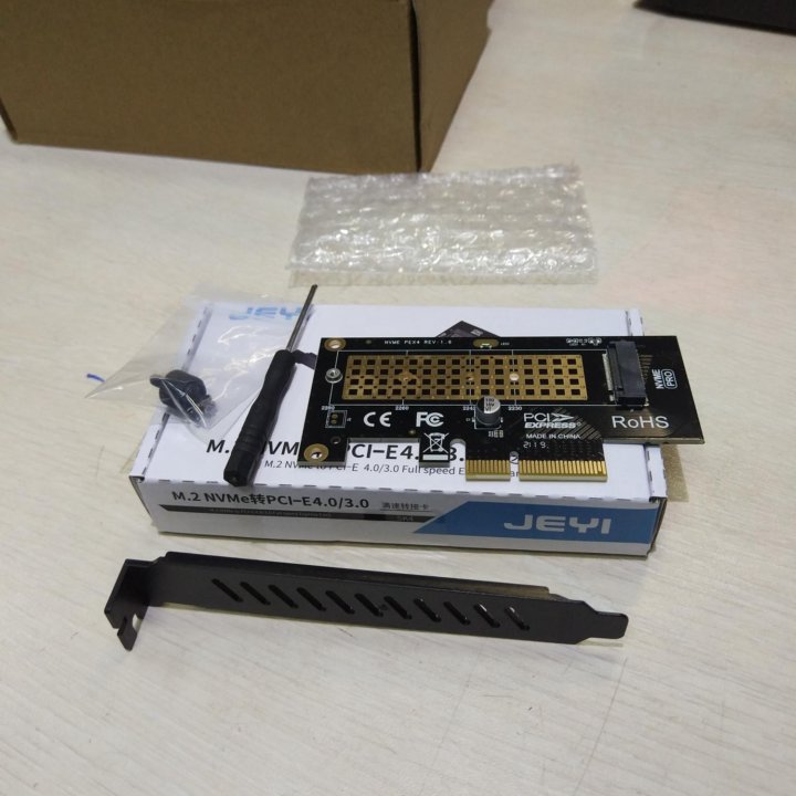 Pci ex4 nvme адаптер