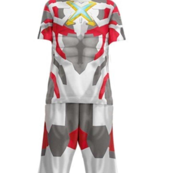 Новинка, летний детский костюм Ultraman