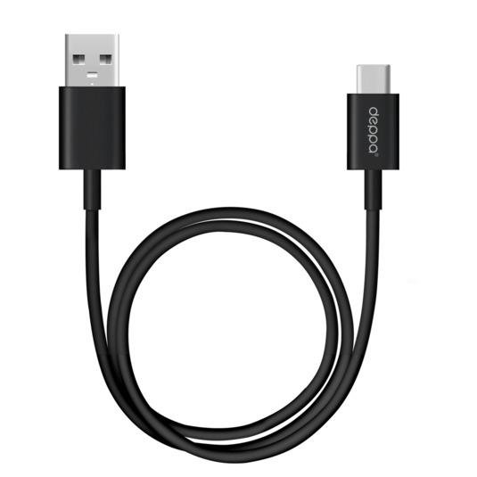 Дата-кабель USB A - USB Type-C, USB 3.0, 1.