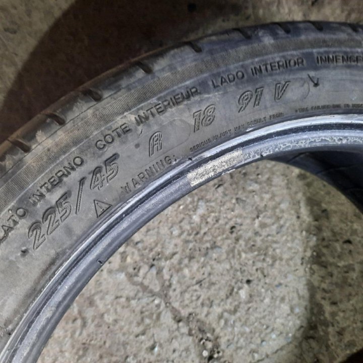 225/45R18 Michelin Pilot Sport 3 (Лот №4929)