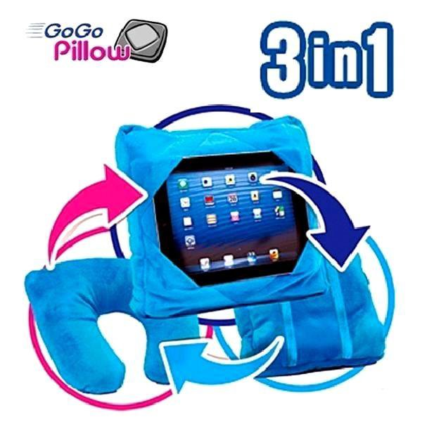 Подушка-подставка 3 в 1 «GoGo Pillow» новый