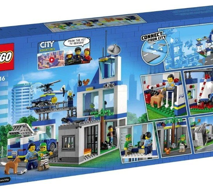 Lego Городская полиция 60316 - полицейский участок