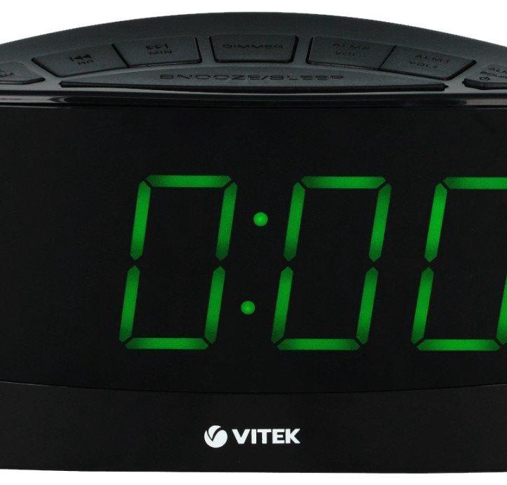 Радиочасы VITEK 6603(BK) новый