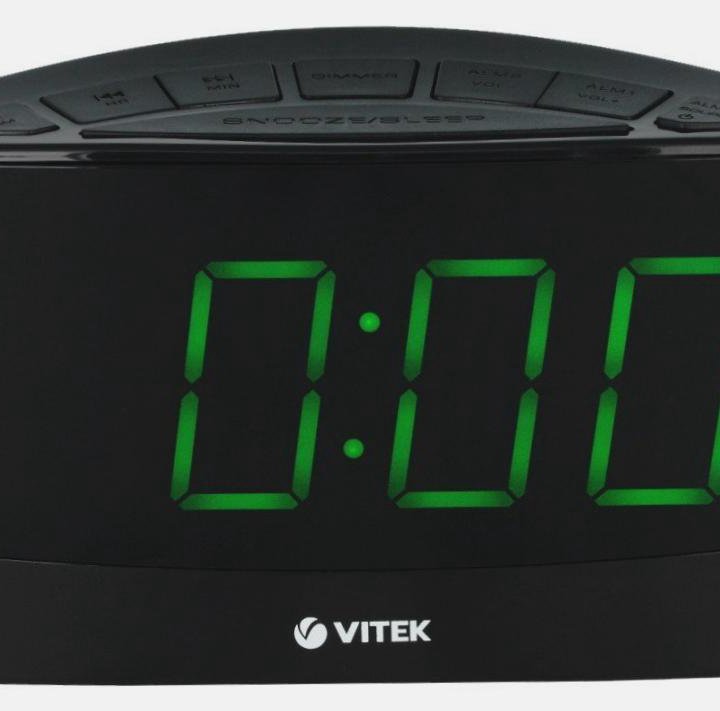 Радиочасы VITEK 6603(BK) новый