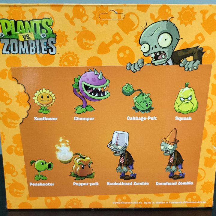 Растения против зомби / Plants vs Zombies фигурки