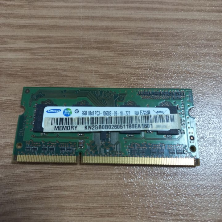 Оперативная память DDR 3 2 Гб для ноутбука