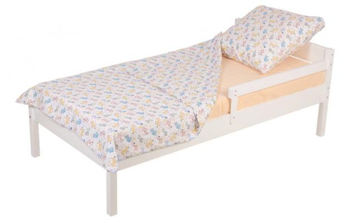 КРОВАТЬ POLINI KIDS SIMPLE 840, БЕЛЫЙ