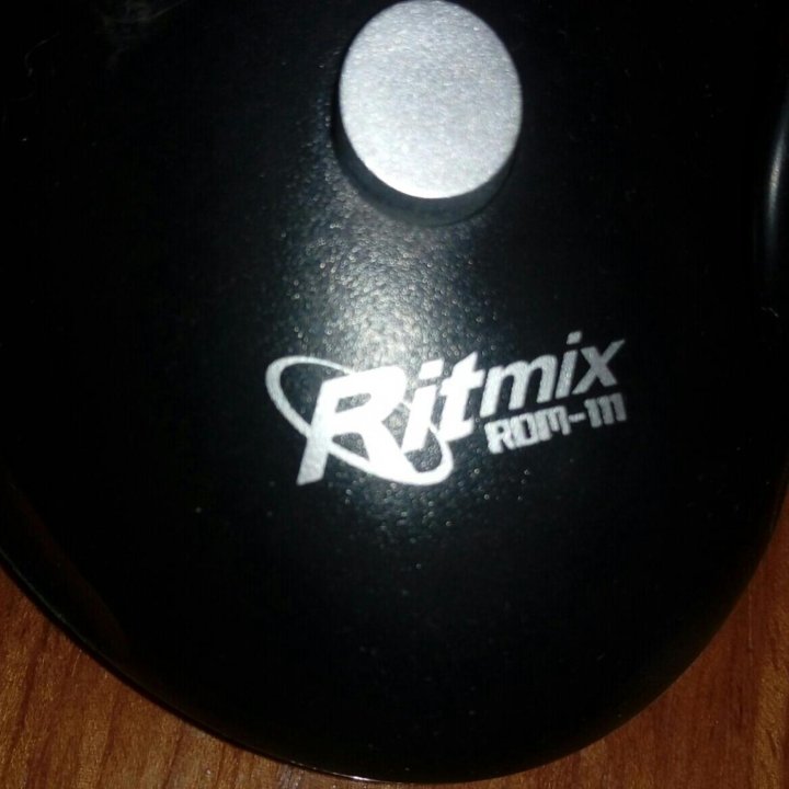 Микрофон Ritmix RDM-115, черный