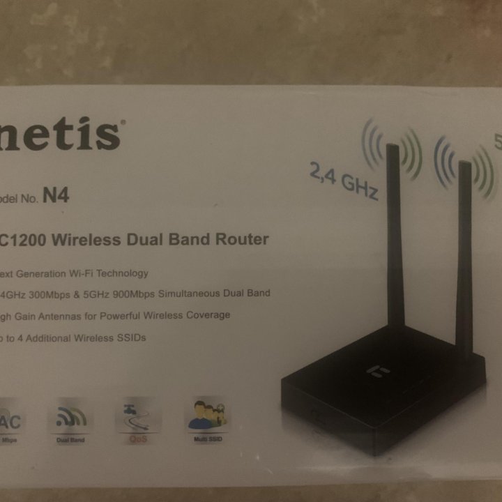 Wi-Fi роутер Netis N4 AC1200