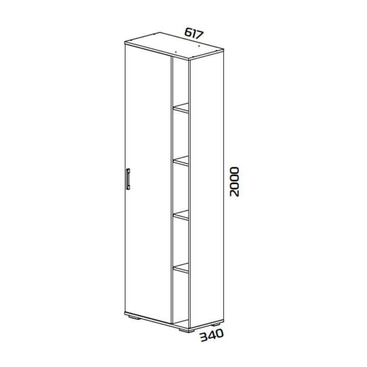 Распашной шкаф ЭтоМебель Шкаф Эстет