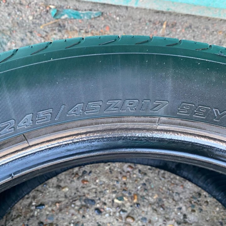 1шт. 245/45 R17 YOKOHAMA ЛЕТО