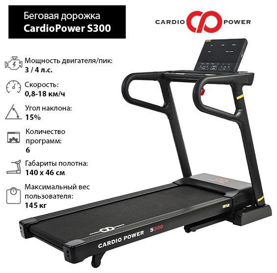 Беговая дорожка CardioPower S300 (торг)