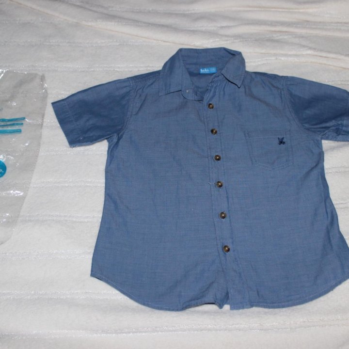Рубашка бренд Button Blue р.110, рост 104-116