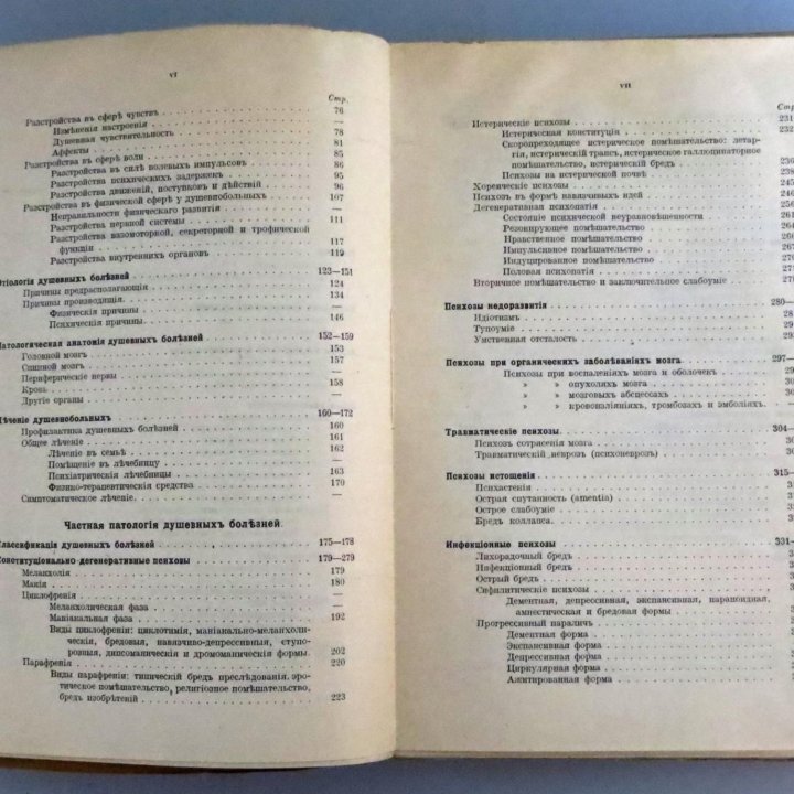 Рыбаков Ф.Е., Душевные болезни. 1917 г.