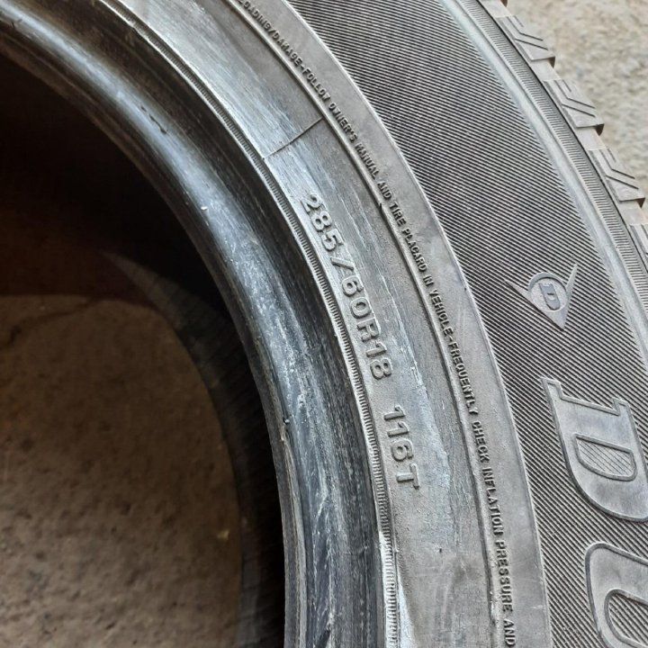 285/60R18 Dunlop SP Winter ICE 01 (Лот №4817)