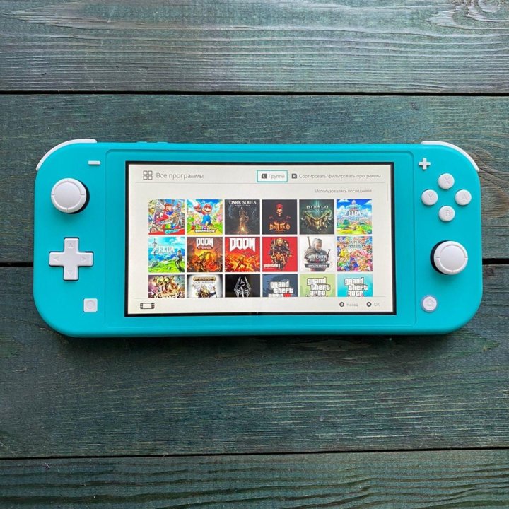 Nintendo Switch Lite + много игр