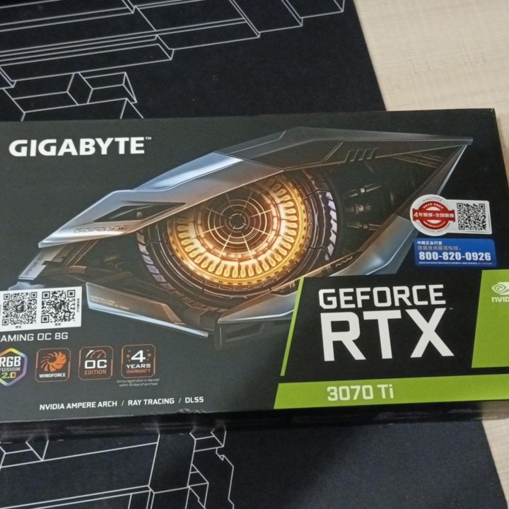 Видеокарта rtx 3070ti