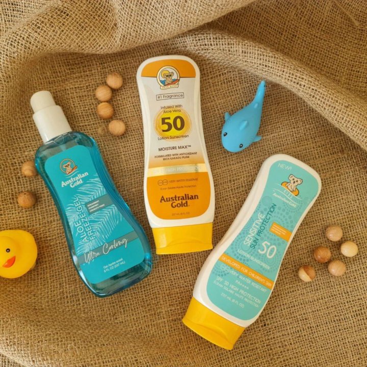 Средства SPF 50+, Australian Gold