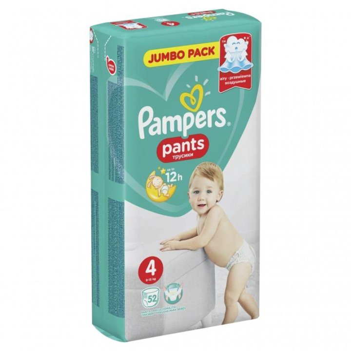 Pampers Active Baby-Dry р.4 8-14кг, 70шт