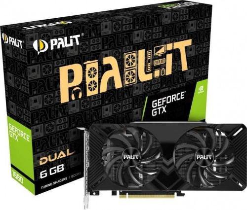 Видеокарта Palit NVIDIA GeForce GTX 1660 6GB DDR5