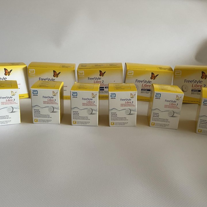 Freestyle Libre сенсоры 2 3