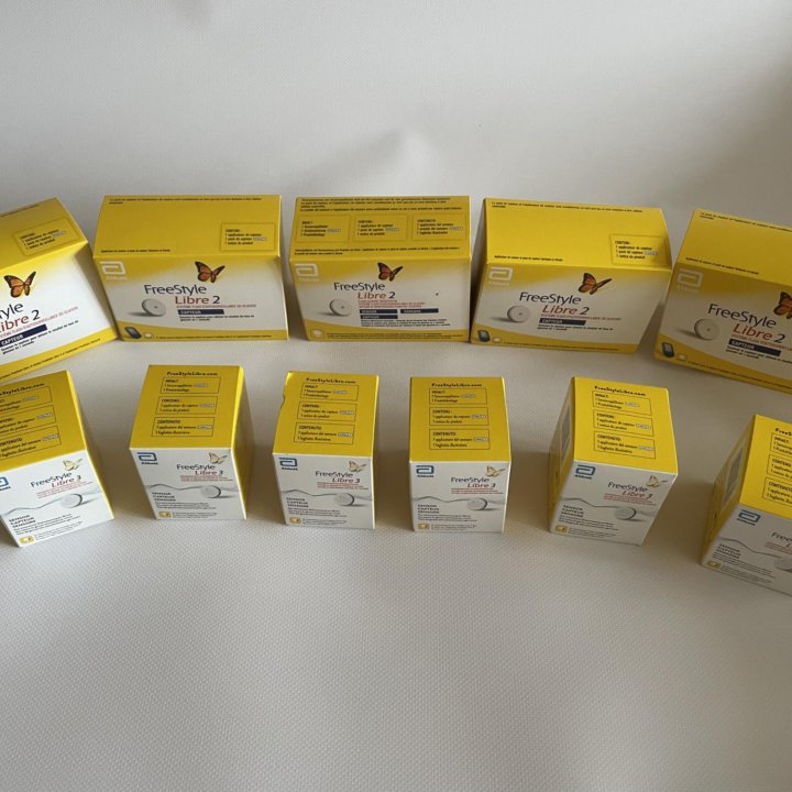 Freestyle Libre сенсоры 2 3