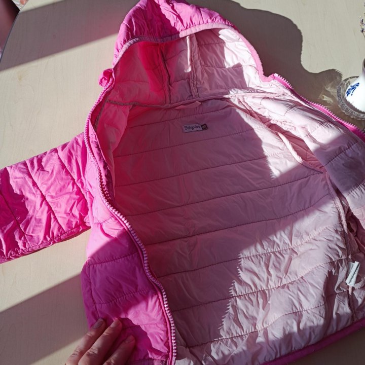 Куртка розовая 92 размер