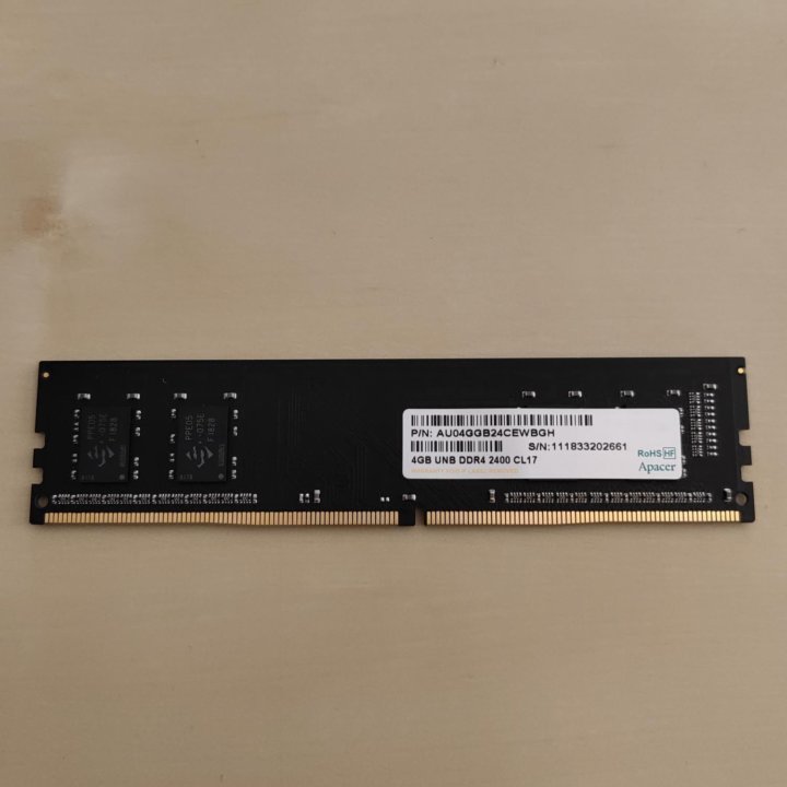 Оперативная память ddr4 2400 apacer.