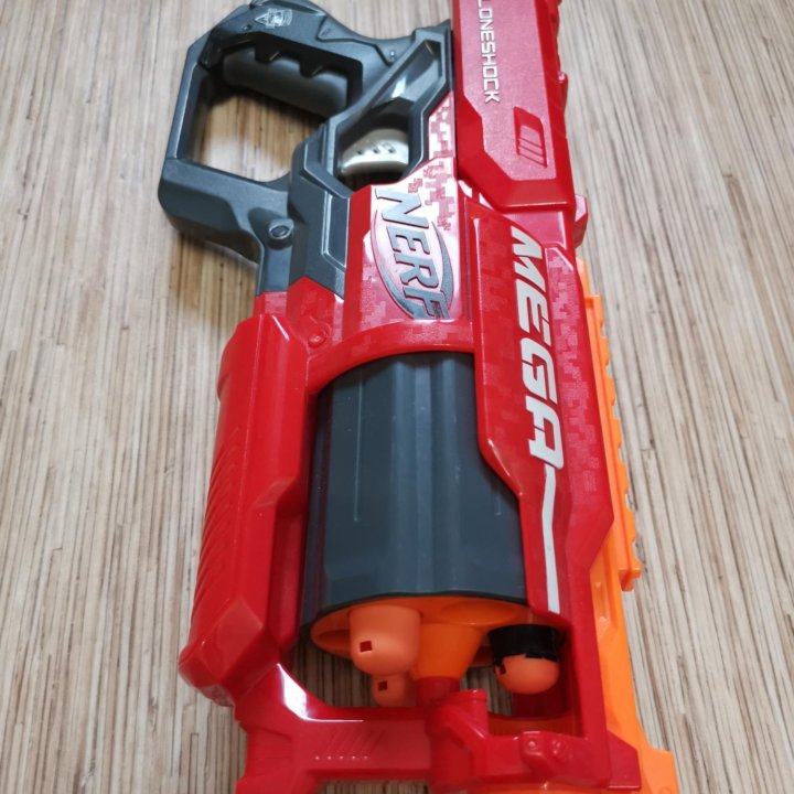 Бластер Nerf Mega Циклон-шок