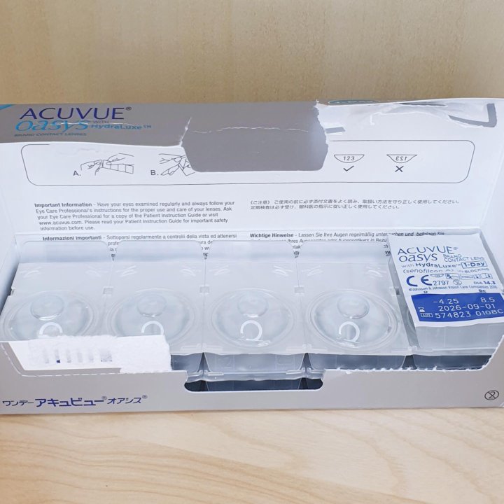 Контактные линзы Acuvue OASYS 1-Day