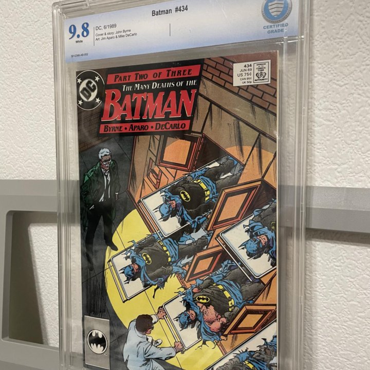 Комикс коллекционный DC Batman cbcs