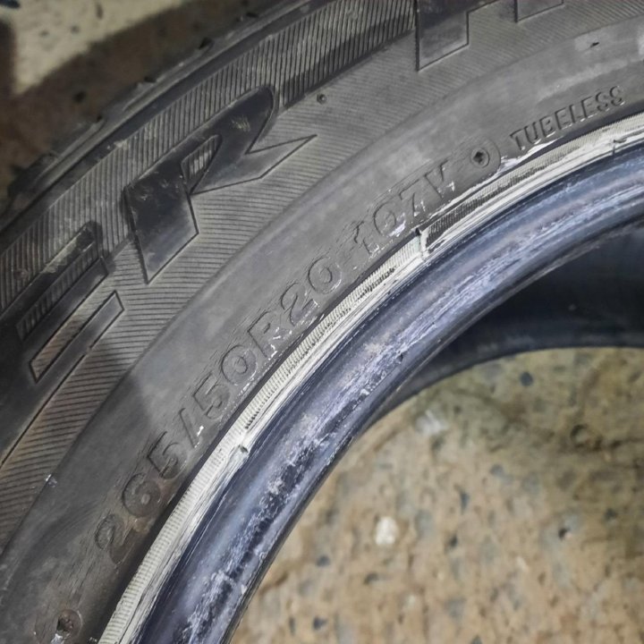 265/50R20 Bridgestone Dueler H/P 92A (Лот №5365)