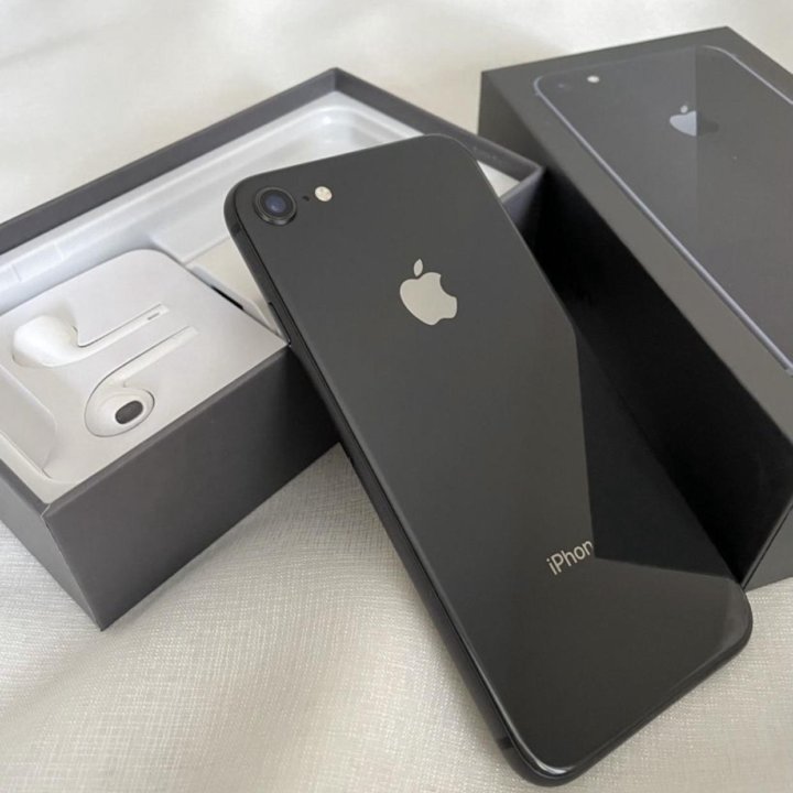 iPhone 8 black 64 gb новый 